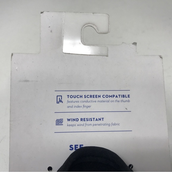 APT. 9 Commuter (Wind Resistant) Glove, Size L/XL - Black Women's - Picture 4 of 11